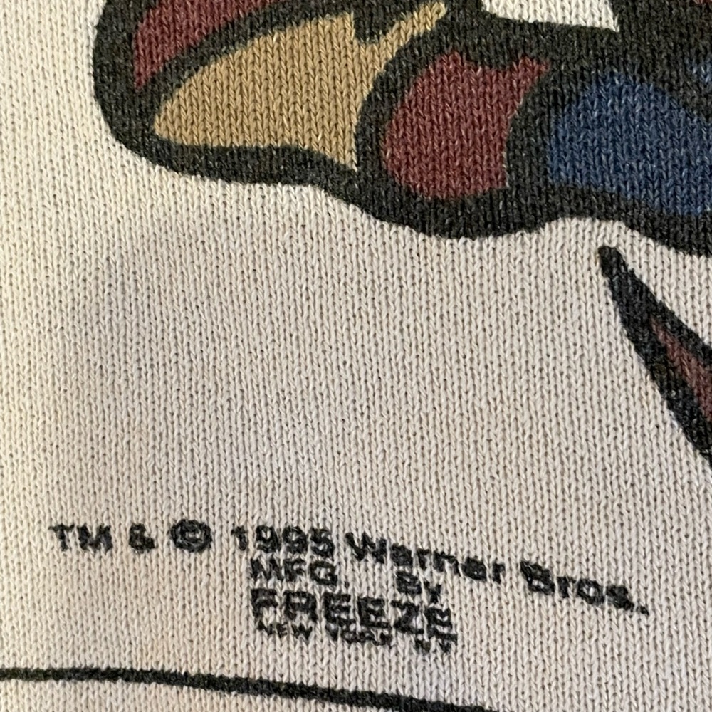 Vintage Looney Tunes Tasman Sweatshirt - Picture 4 of 9